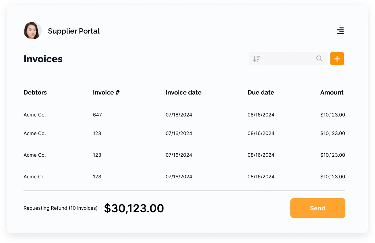 Invoice Factoring Origination System